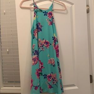 Floral print dress